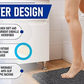 MAYSHINE Chenille Bath Toilet Mat, Non Slip, Absorbent & Washable Bathroom Rug