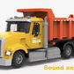 Camion-benne géant BIG-DADDY de 45 cm (18 pouces), véhicule de chantier avec benne basculante, jouet
