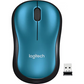 Souris sans fil Logitech M185 avec mini-récepteur USB, bleue