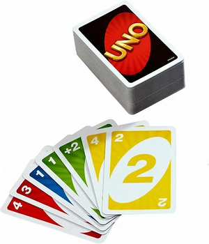 Boîte de jeu de cartes Uno Deluxe de Mattel Games