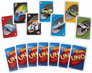 Jeu de cartes UNO Hot Wheels Graphics