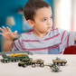 Coffret d'avions militaires Big Daddy en métal moulé sous pression