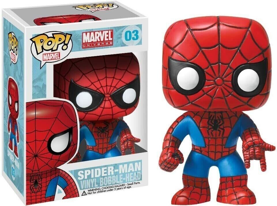 Funko POP! Marvel Spider Man Bobble Head Figure #03 image 0