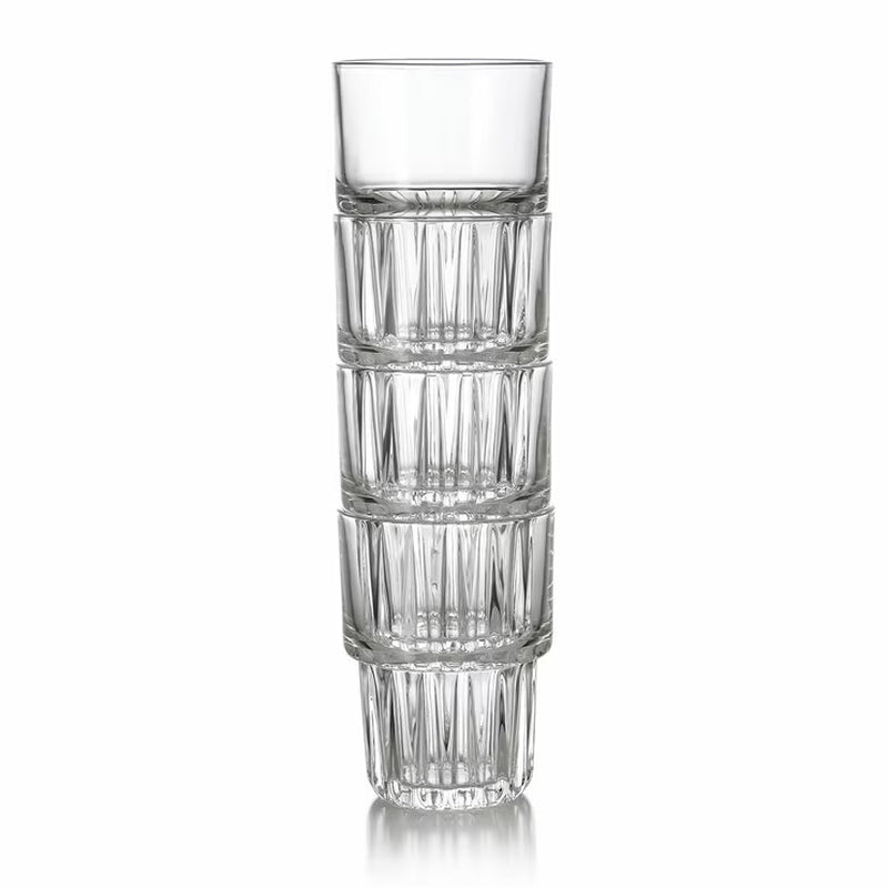 King Crystal Pitcher and Glass Set, 5 Piece