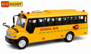 Grand autobus scolaire jaune