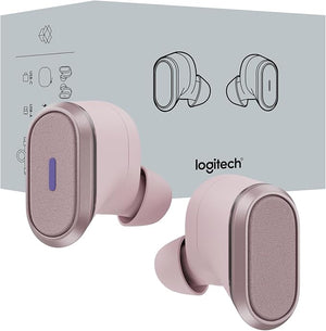 Logitech Zone True Wireless Earbuds Rose – Hybrid ANC, Teams Certified image 0