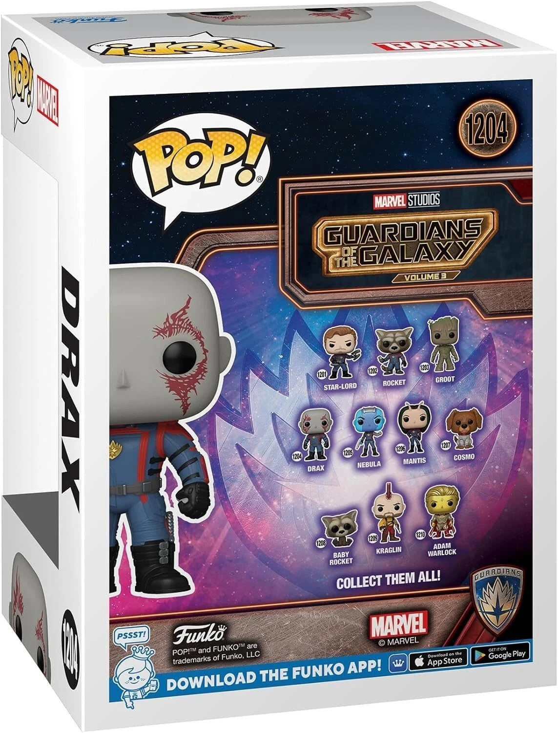 Funko Pop! Marvel: Guardians of The Galaxy Volume 3 - Drax image 3