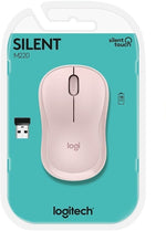 Logitech M220 Silent Wireless Mouse with USB Receiver Rose image 0