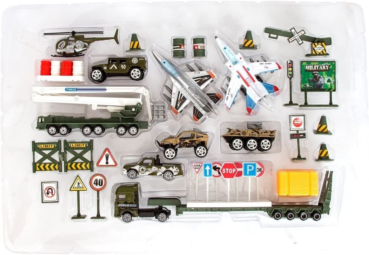 Big-Daddy Military Air Craft Set Die-Cast Metal image 5