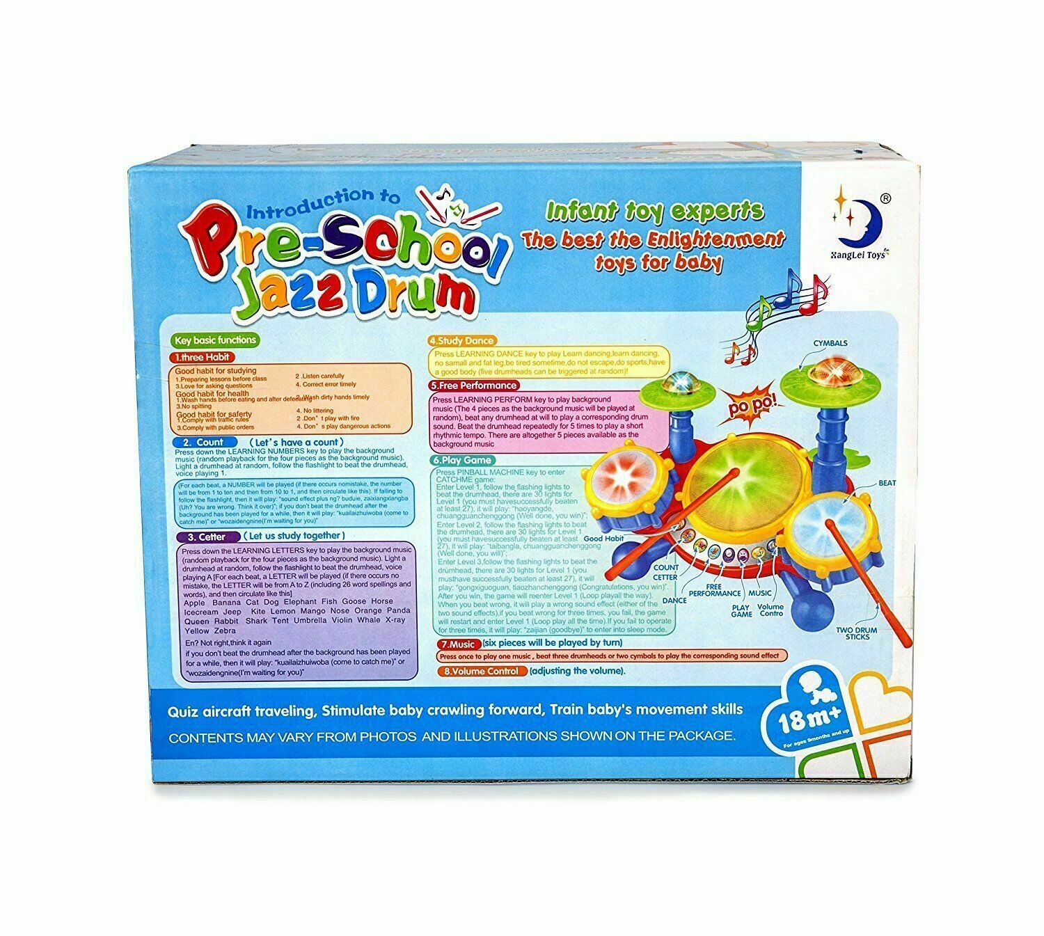 Play Baby Toddler children Jazz Drum image 6