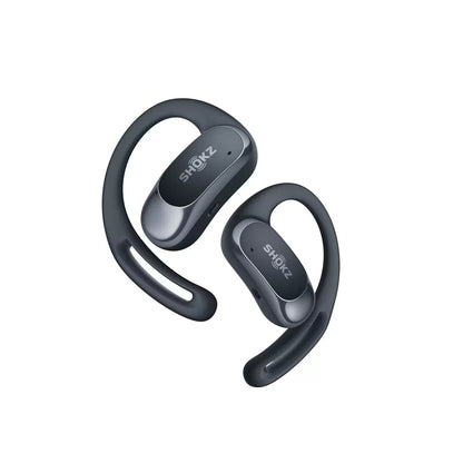 Shokz OpenFit Air Open-Ear Wireless Earbuds | Bluetooth 5.2 | 28Hr Battery | White & Black