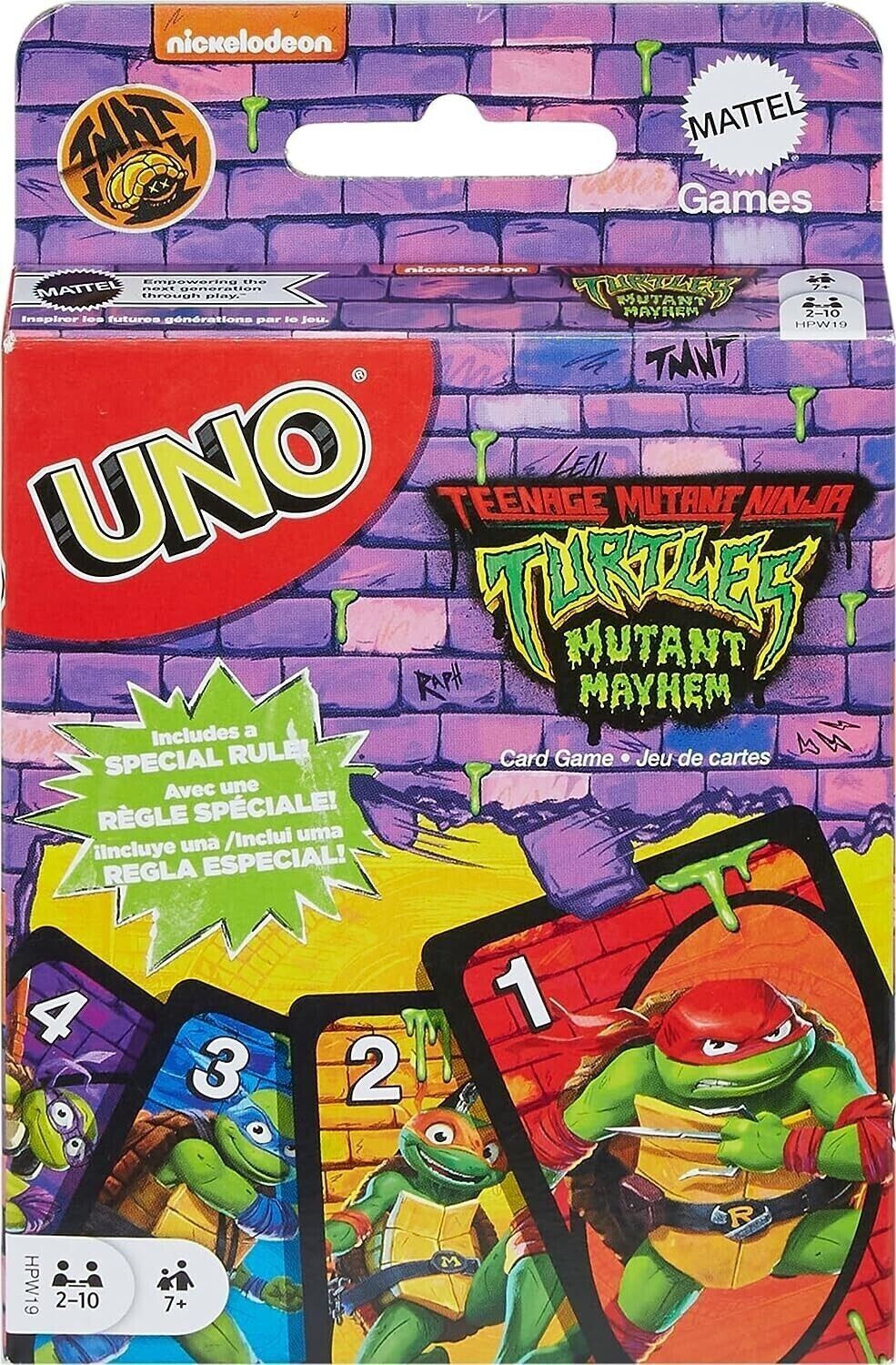UNO Teenage Mutant Ninja Turtles Mutant Mayhem image 0