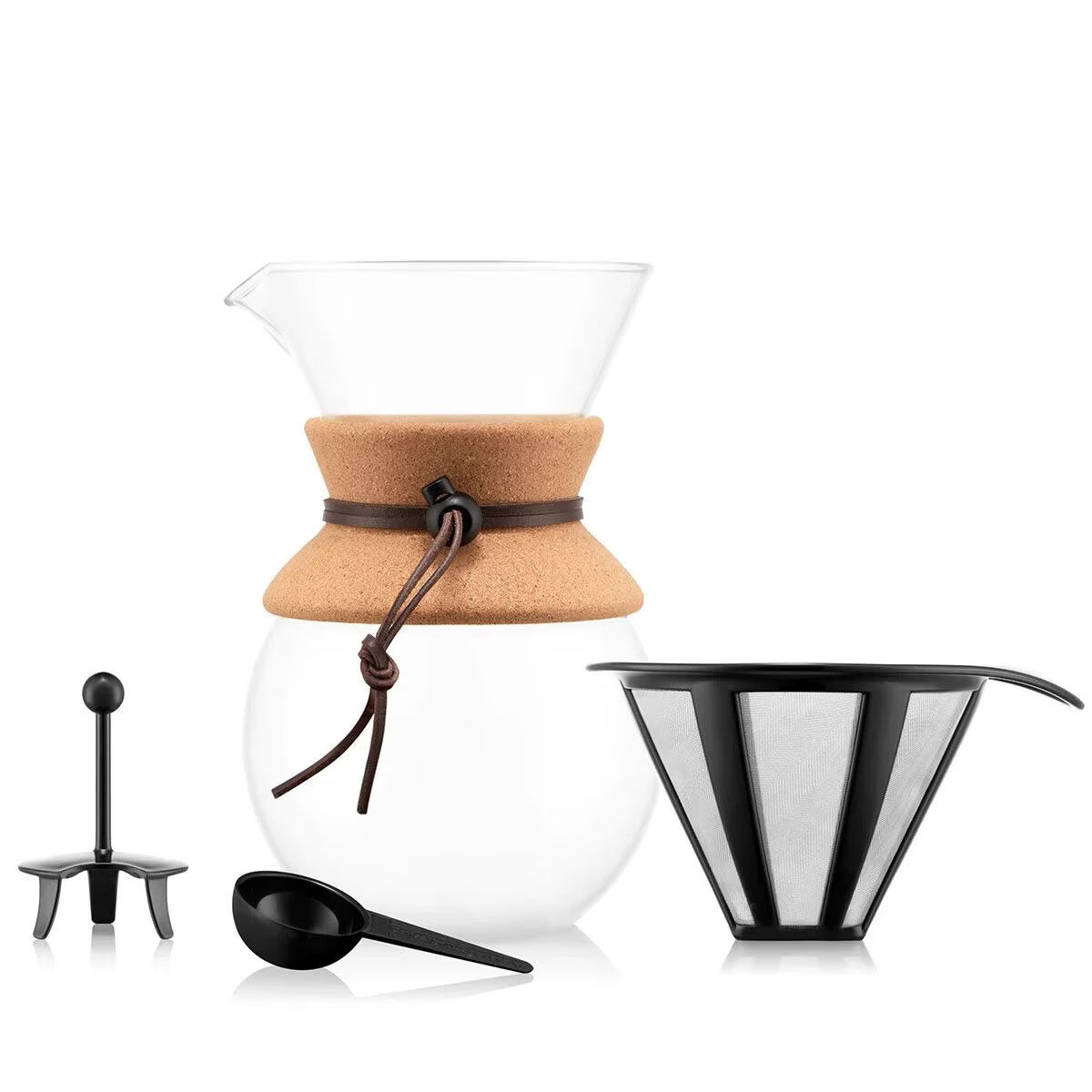 Bodum Pour over Coffee Maker, 1L with Permanent Filter image 2