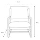 Gallery Burela Vintage Brown Leather Lounge Chair