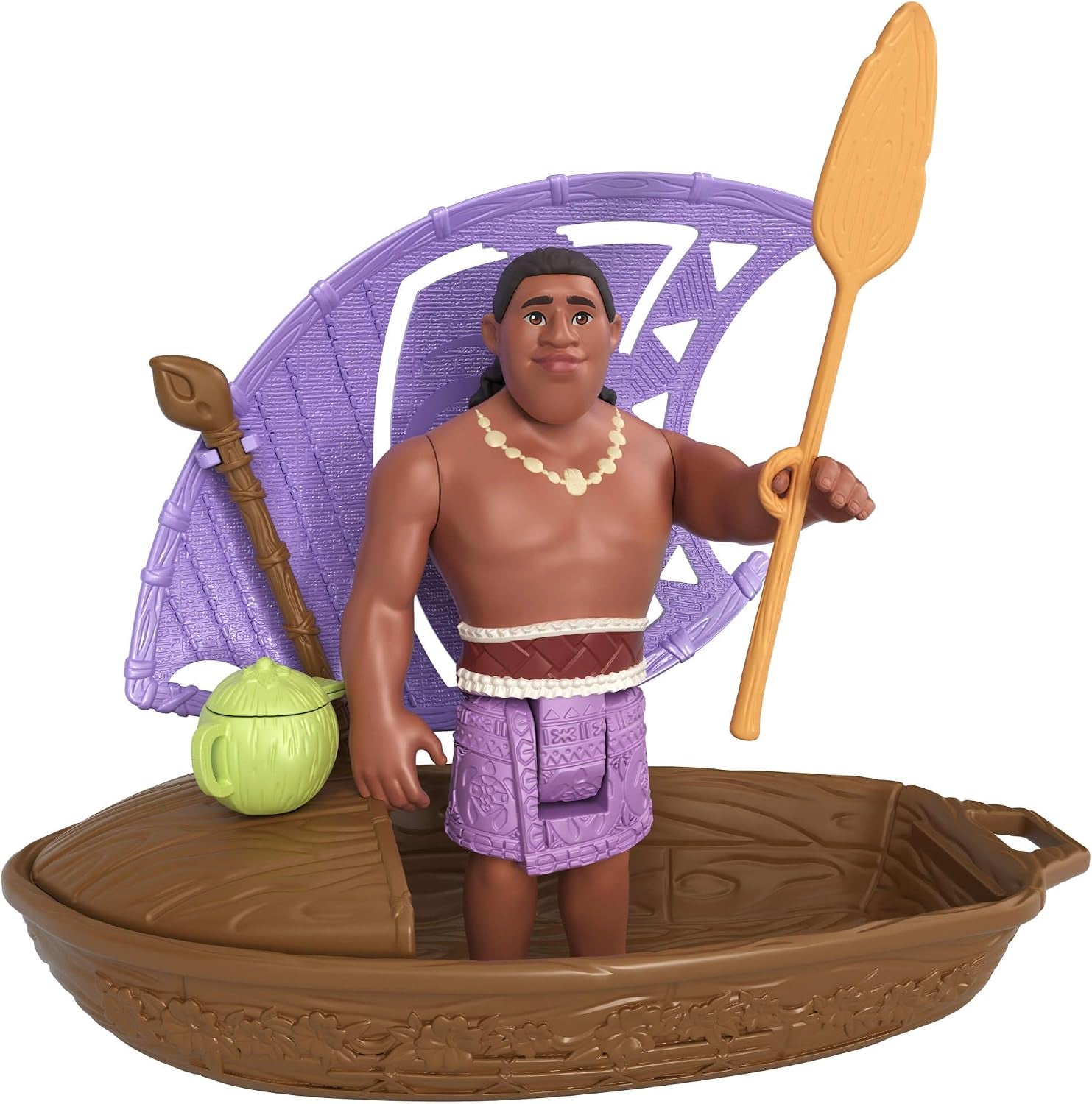 Disney Vaiana 2 Wayfinder Wonders Playset with Small Surprise Doll, Canoe and Accessory, Inspired by the Movie (Styles May Vary), JBT68