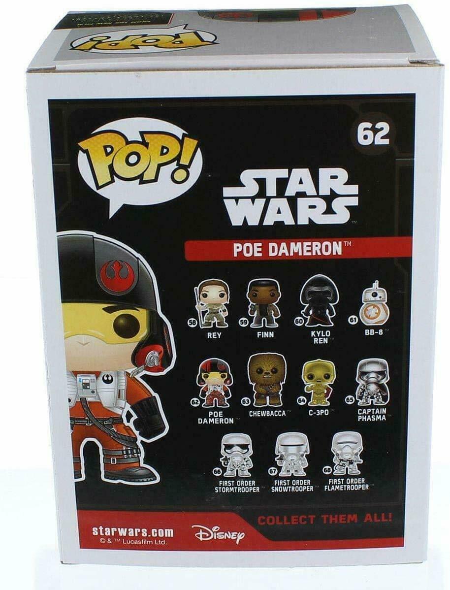 Funko Pop! Star Wars The Force Awakens Poe Dameron #62 image 2