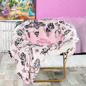 Disney Character Princess Blanket & Nogginz Cushion Set