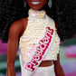 Poupée Barbie Présidente de collection Issa Rae en tenue blanche