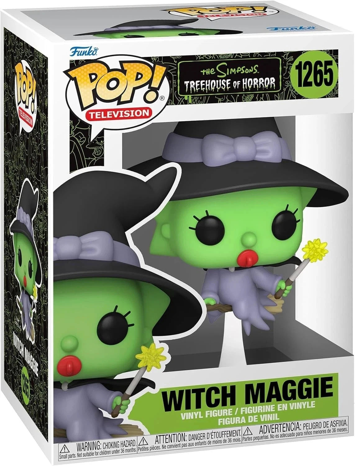 Funko Pop! Television: The Simpsons - Witch Maggie image 2