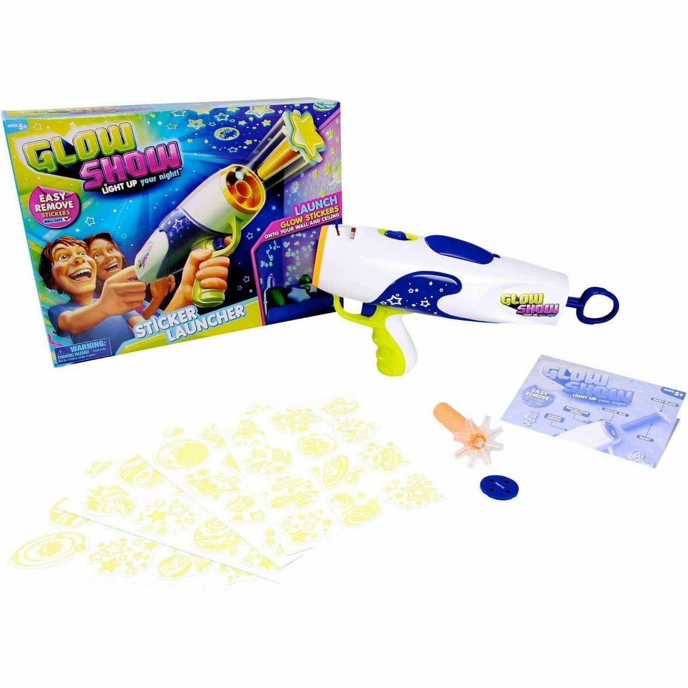 Glow Show Sticker Launcher Moose Toys image 0
