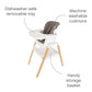 Tutti Bambini Nova Evolutionary Highchair in White image 3