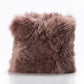 Bowron Single Sided Sheepskin Cushion, 35 X 35Cm in 7 Colours