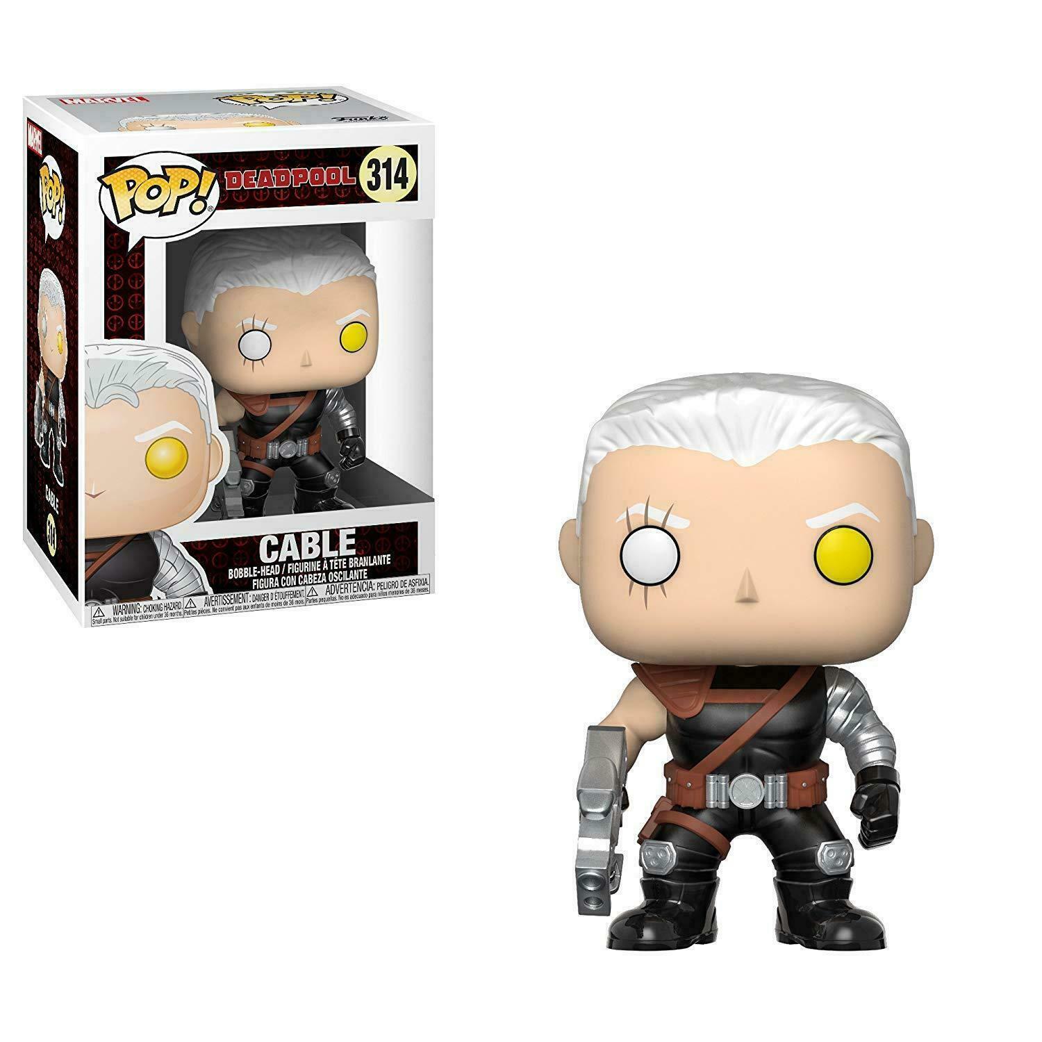 Funko Pop! Marvel Deadpool Parody Cable Bobble Figure #314 image 0