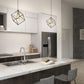 Artika Imperium 1-Pendant Light Fixture in Black & Gold