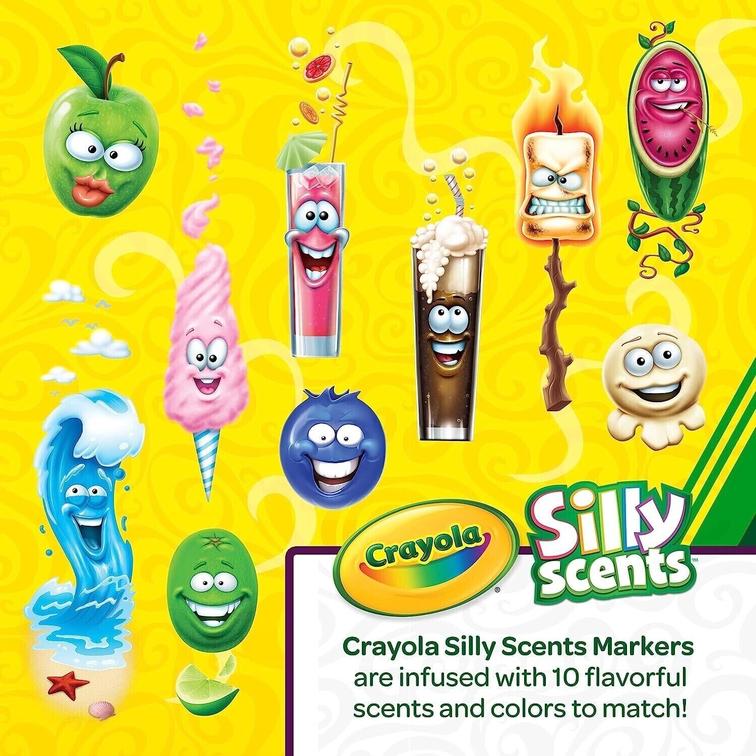 Crayola Washable Markers 80 Unique Colours image 2