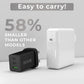 USB C Charger Plug (Parvus 67W), PPS 3-Port Fast Compact USB C Charger, Gan Charger for Macbook Pro/Air, Galaxys21/S22, Dell XPS, Iphone 14 and More