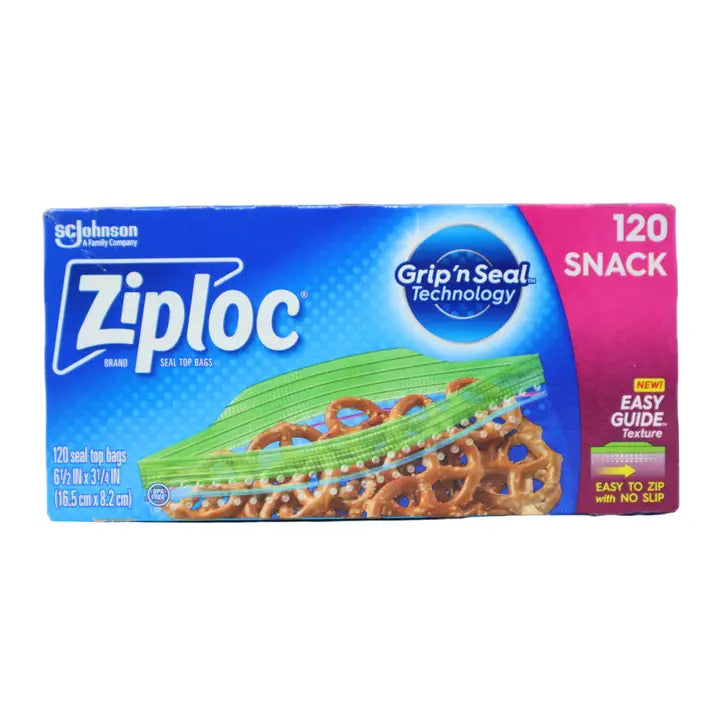 Ziploc Snack Size Bags 120 bags 250 ml - 16.5cm x 8.2cm image 3