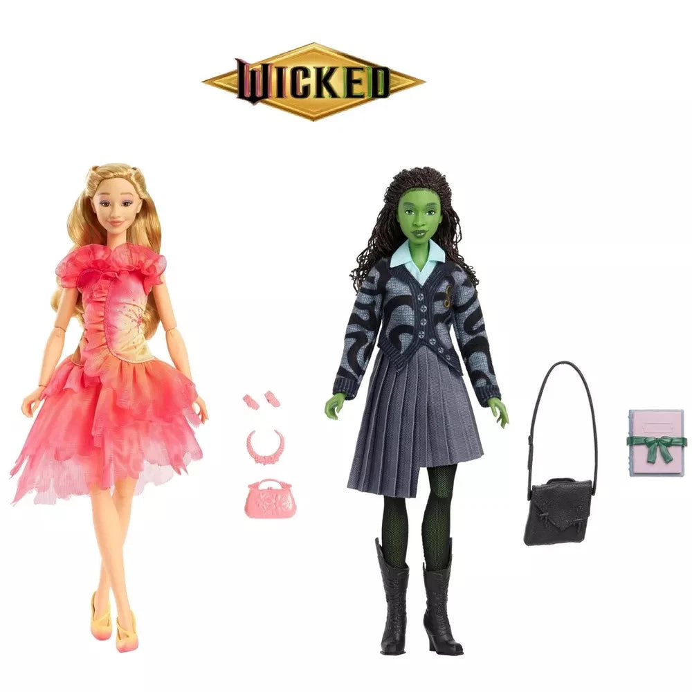 Wicked Movie Glinda & Elphaba Doll – Shiz University Fashion Dolls image 13