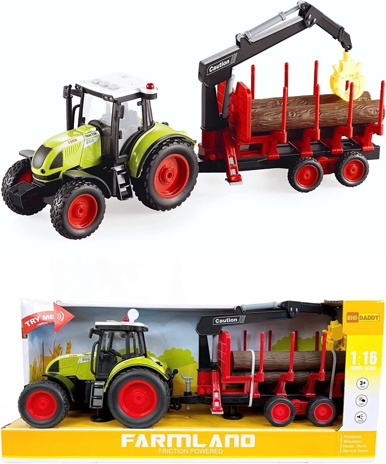 Big Daddy Farm Tractor Lumber Transport image 0