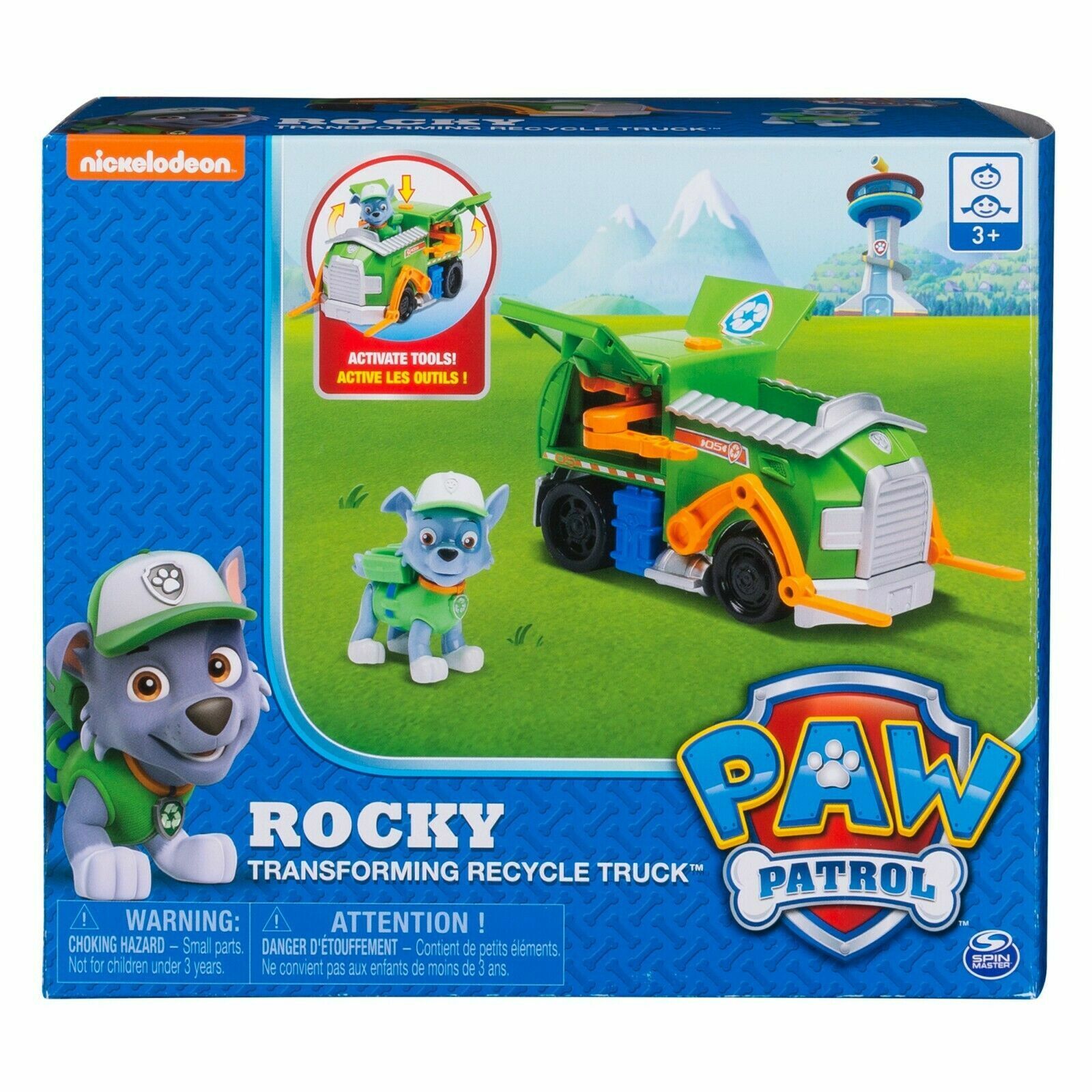 PAW Patrol Rocky Transforming Recycle Truck image 2