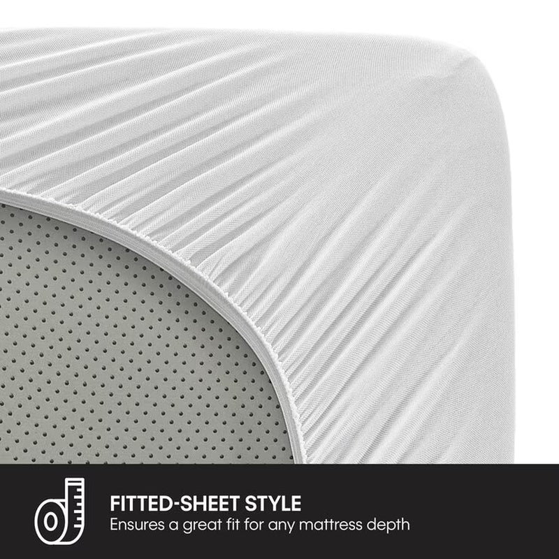 Protect-A-Bed Cotton Mattress Protector, Single