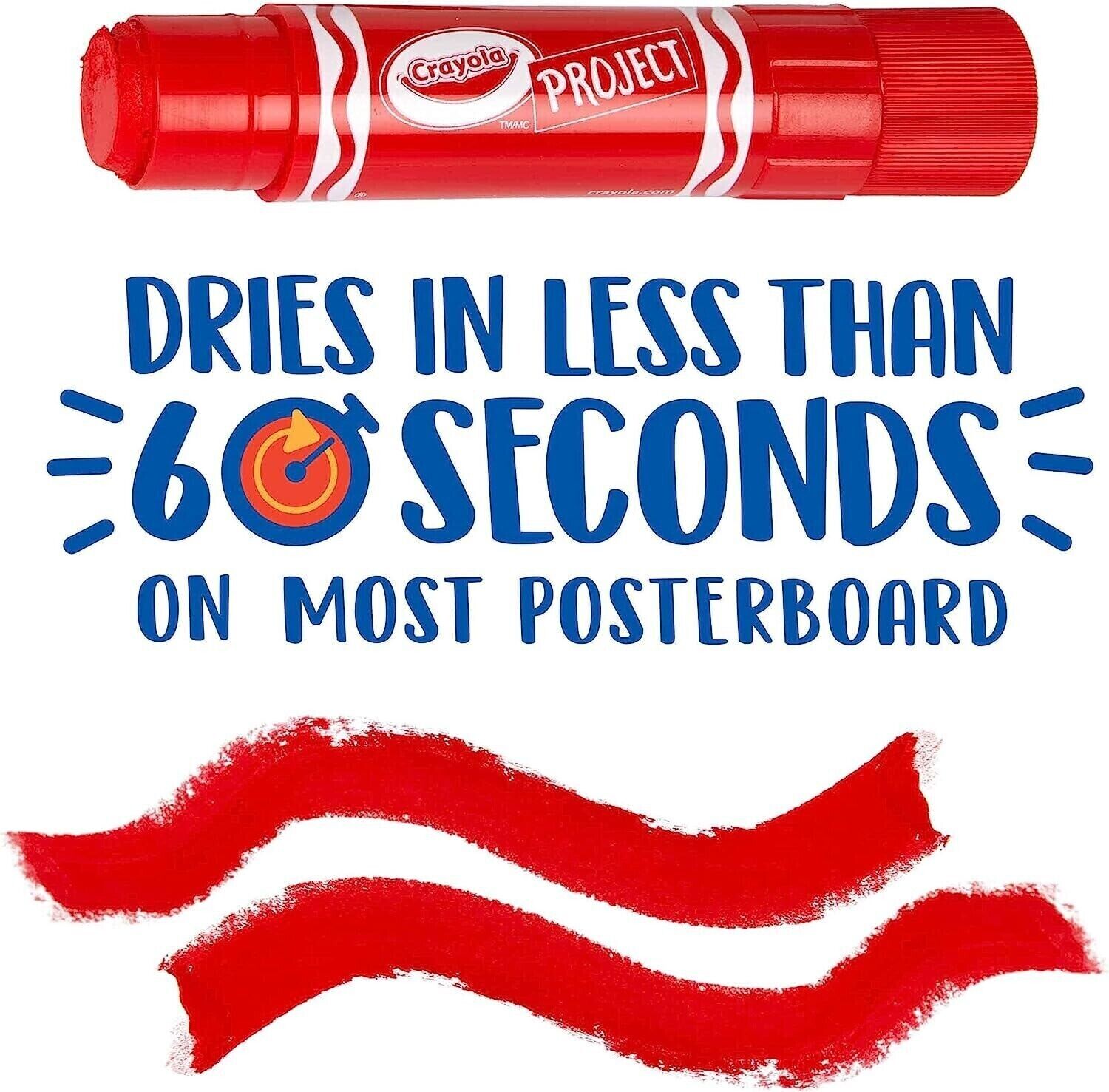 Crayola Quick Dry Paint Sticks Paint Set image 3