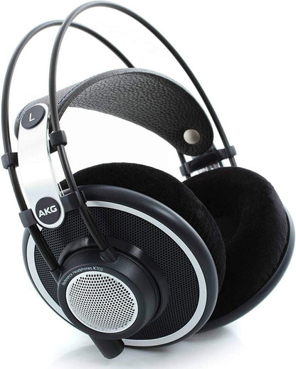 AKG Pro Audio Headphones Over-Ear Open-Back Flat-Wire Reference Studio image 0