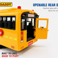 Grand autobus scolaire jaune