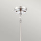 Suspension Quoizel Emery 1 lumière, format moyen, en bronze palladien