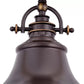 Suspension Quoizel Emery 1 lumière, format moyen, en bronze palladien