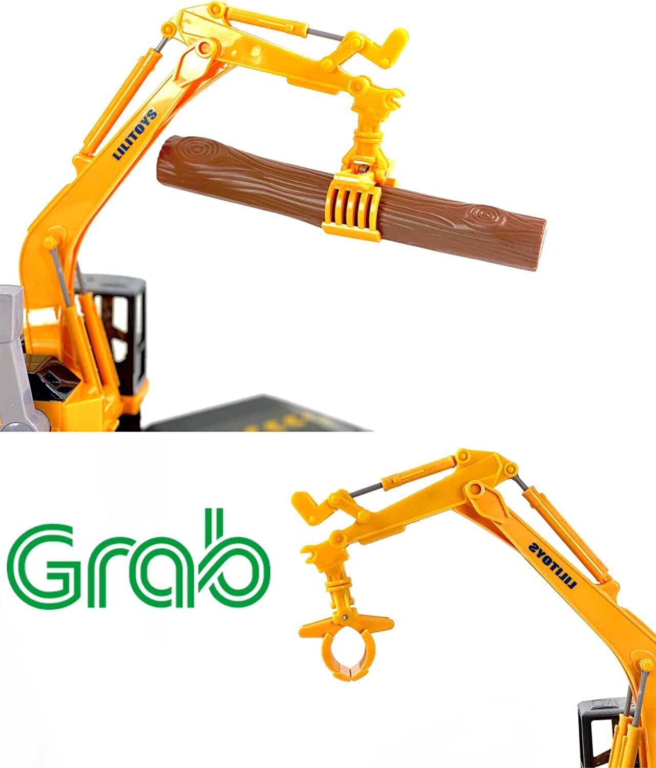 Big Daddy Tractor Excavator with Flatbed image 8