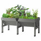 Vegtrug 1.8M Classic Raised Bed in Grey