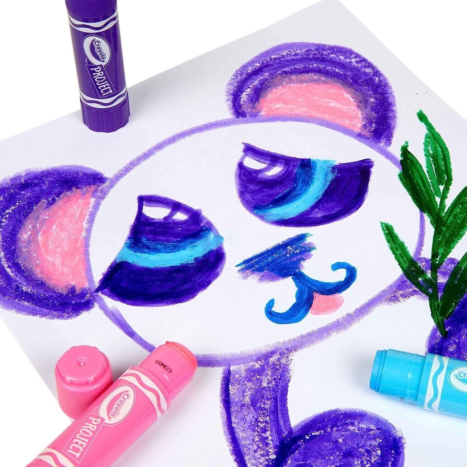 Crayola Quick Dry Paint Sticks Paint Set image 4