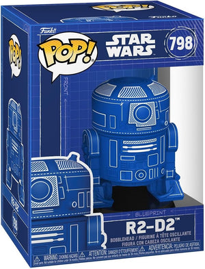 Pop! Star Wars: R2-D2 -Blueprint - Collectable Vinyl Figure - Gift Idea - Official Merchandise - Toys for Kids & Adults - Star Wars Fans - Model Figure for Collectors and Display