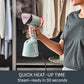 Tefal DT9814G0 Aerosteam Garment Steamer in Sage Green