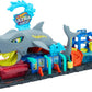 Hot Wheels City Track Set, Ultra Shark Car Wash with Colour Reveal Car image 6