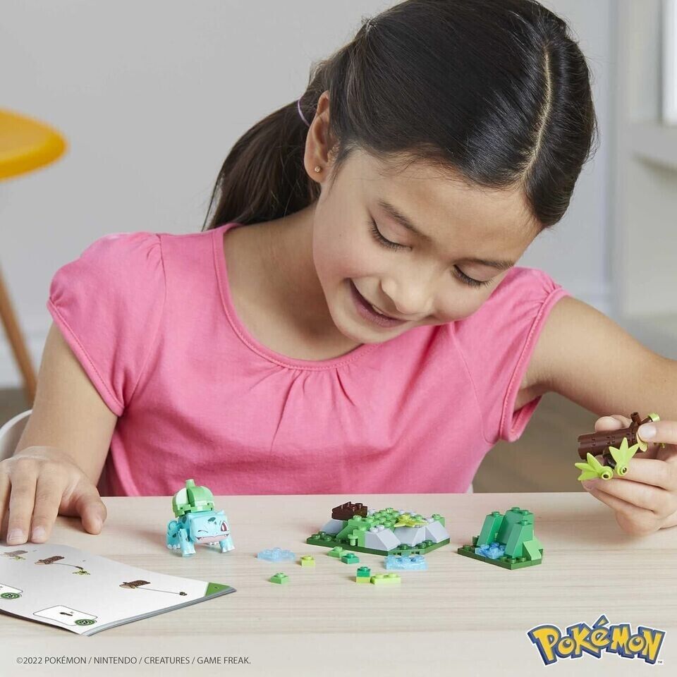 MEGA Pokemon Building Toy Kit, Bulbasaur's Forest Fun image 2
