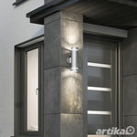 Artika C7 Outdoor/Indoor Wall Light in Stainless Steel image 0