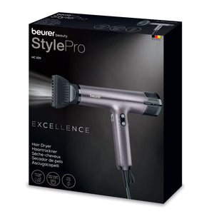 Beurer Excellence Digital Hair Dryer in Purple, HC100-10084 image 1