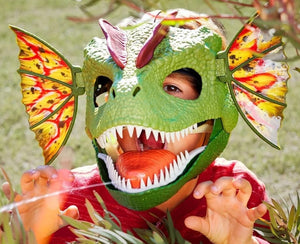 Jurassic World Role-Play Mask, Dilophosaurus with Venom Launching Water image 0